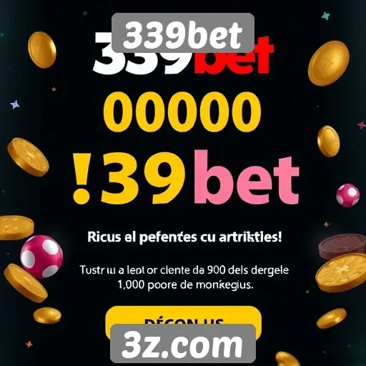 Promoções e bônus oferecidos por 339bet